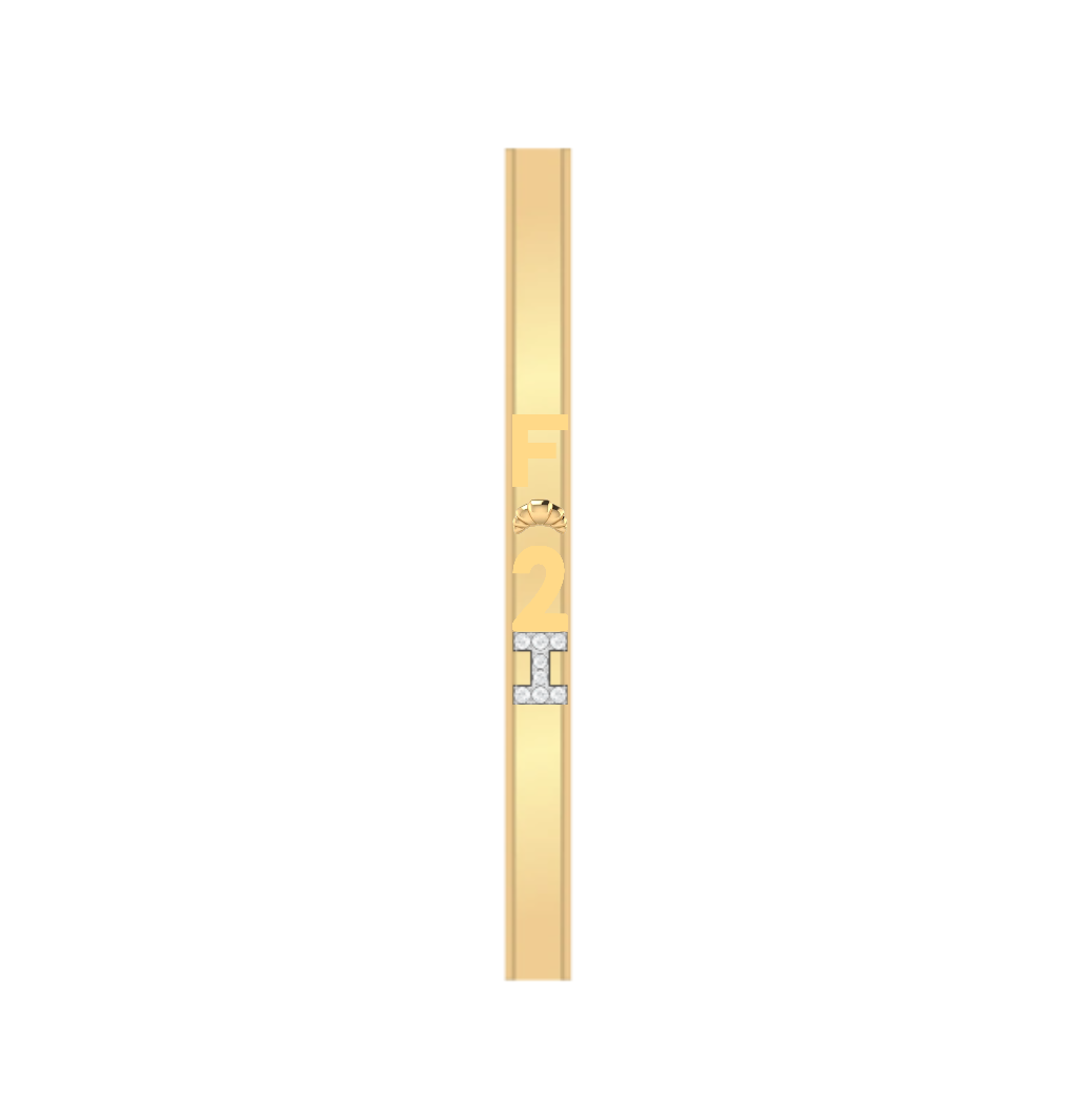Yellow Gold Bracelet/17cm
