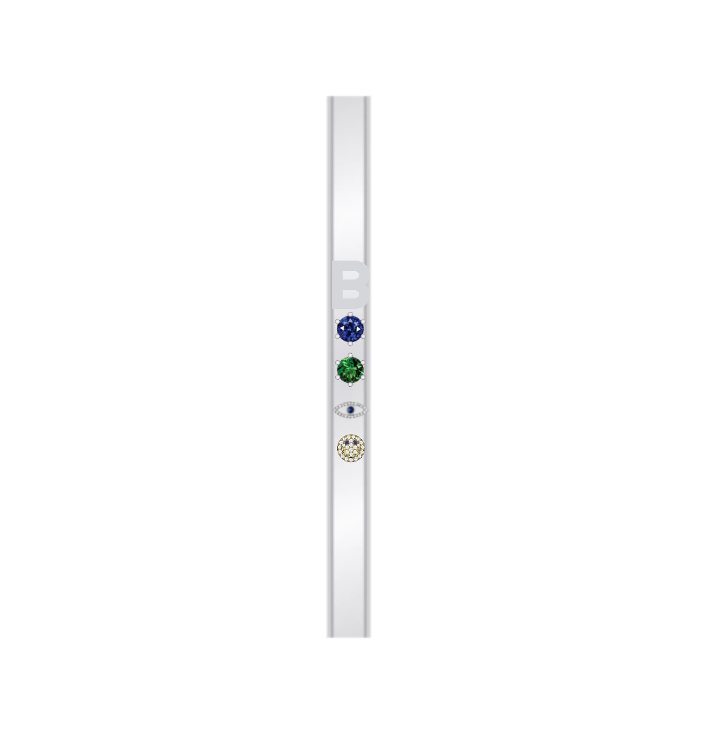 White Gold Bracelet/16cm
