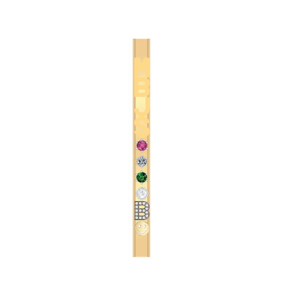 Yellow Gold Bracelet/15cm