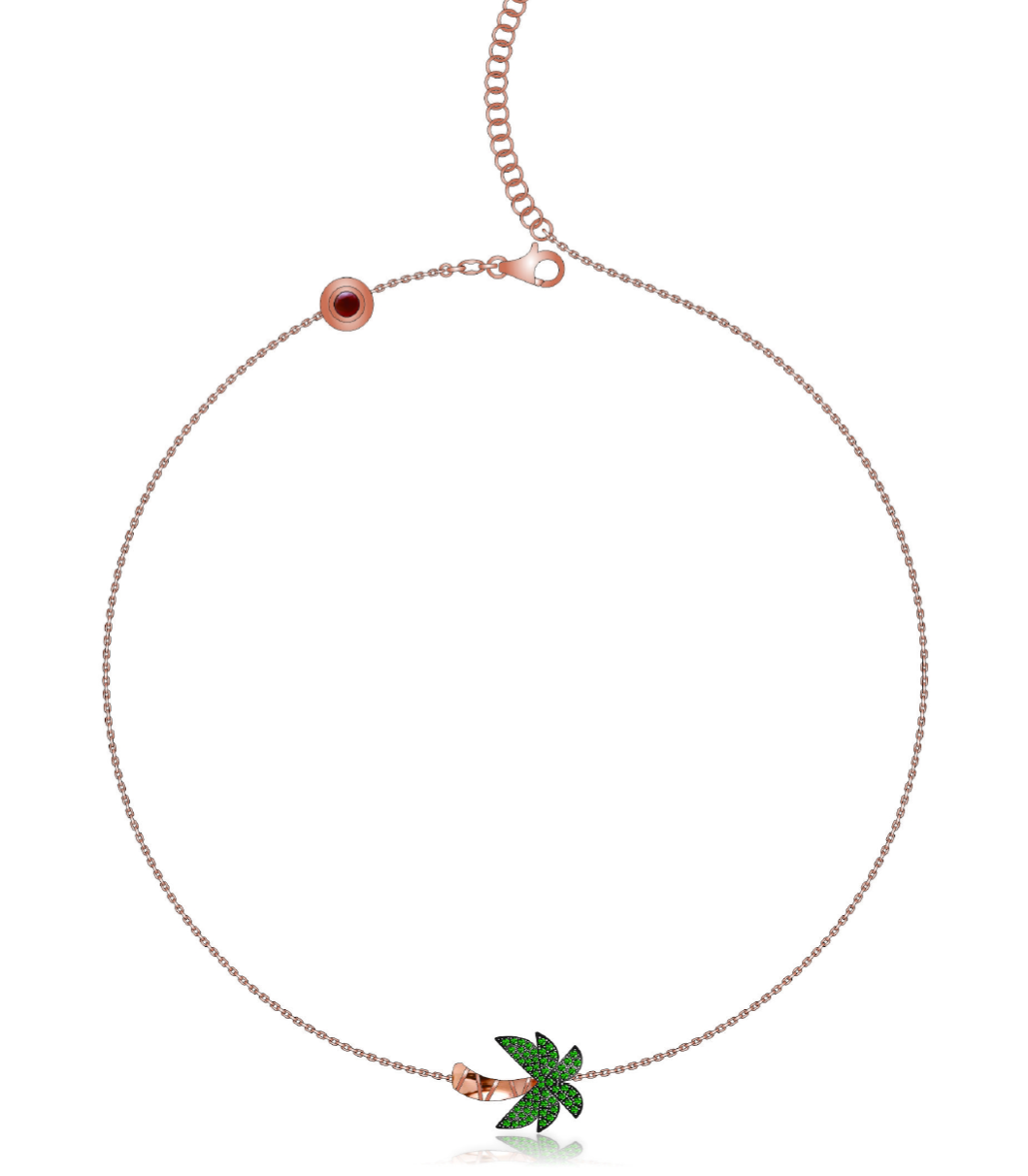 Palm Tree Necklace