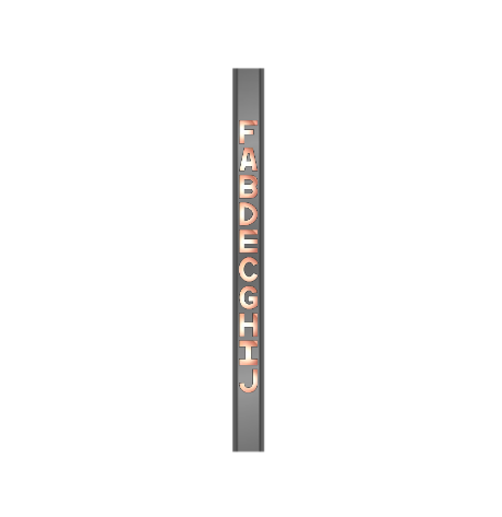 Rose Gold Bracelet/13cm