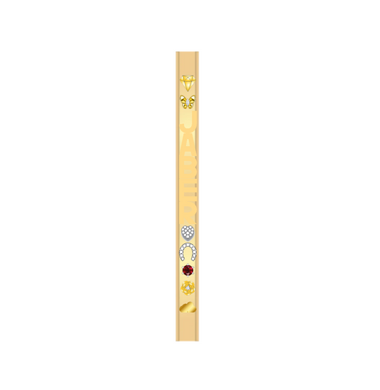 Yellow Gold Bracelet/17cm