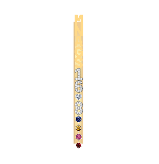 Yellow Gold Bracelet/18cm
